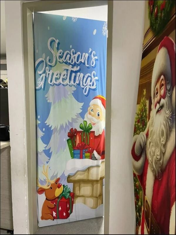 Fundas de Puerta Navideña